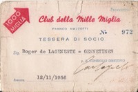 1956 MM TESSERA DI SOCIO